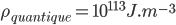 \rho_{quantique}=10^{113} J.m^{-3}